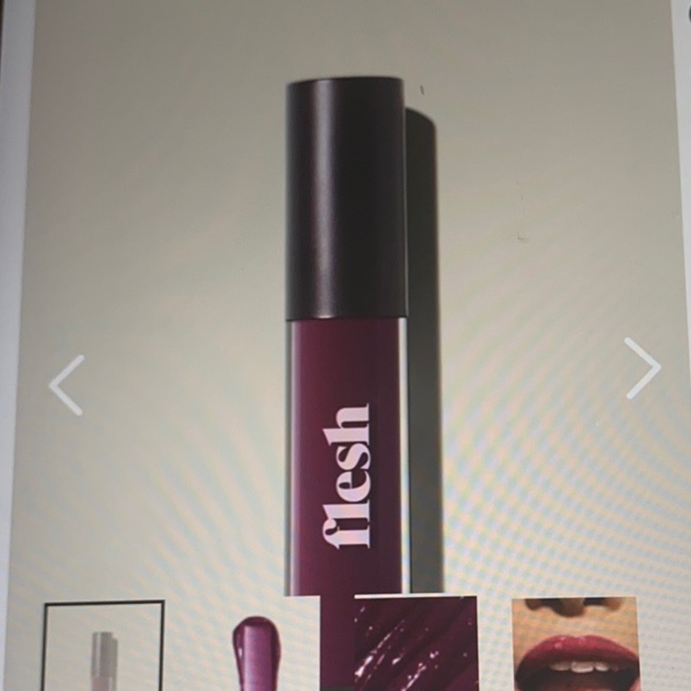 Flesh “Hot Sauce” Lip Gloss, shade #345,  NWT - Picture 3 of 3